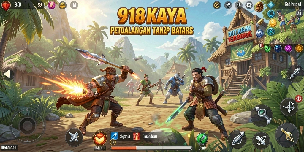 Gameplay Open World yang menarik dan menyenangkan di 918KAYA.