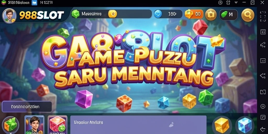 Tampilan screenshot 988SLOT menunjukkan gameplay Puzzle yang seru.