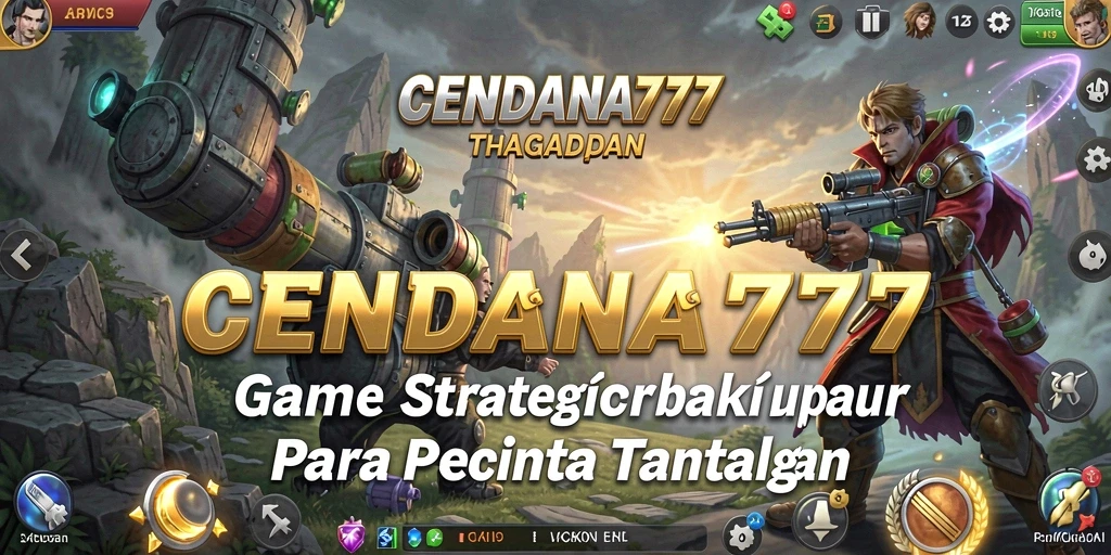 Tampilan gameplay <strong>CENDANA777</strong> yang menantang dengan variasi taktik menarik.