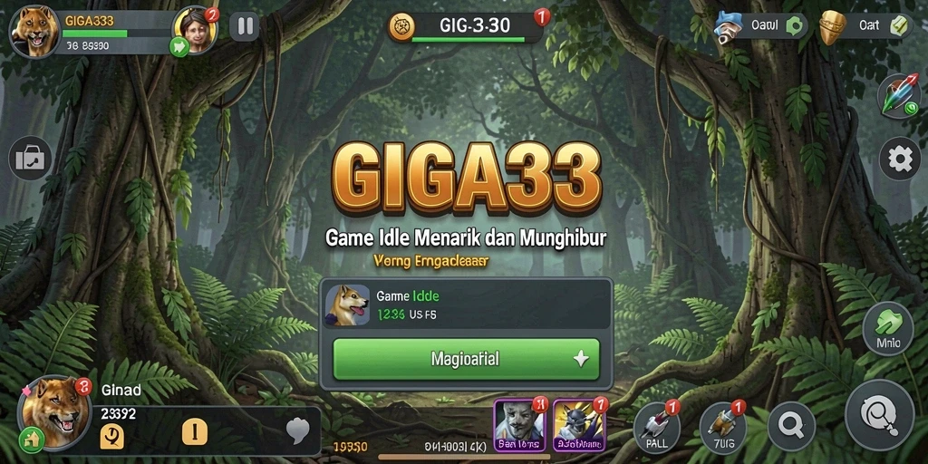 Tampilan gameplay seru dan menarik dari GIGA33.