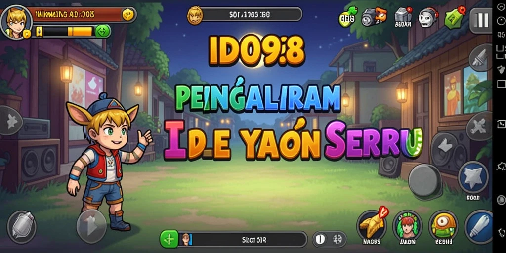 Screenshot menampilkan gameplay santai ID098 yang menarik.
