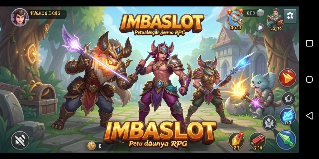 Tampilan gameplay IMBASLOT yang menarik dan penuh aksi.
