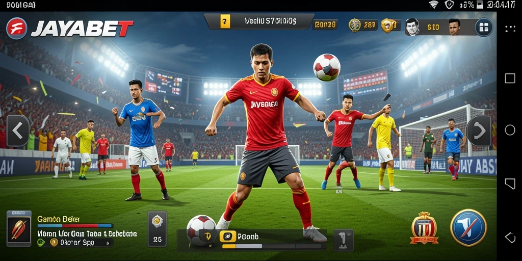 Tampilan gameplay seru dalam JAYABET dengan berbagai pilihan olahraga.