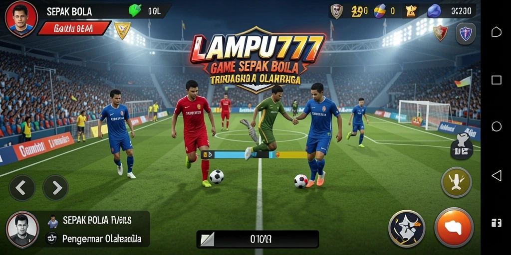 Tampilan gameplay LAMPU777 yang menegangkan dan seru.