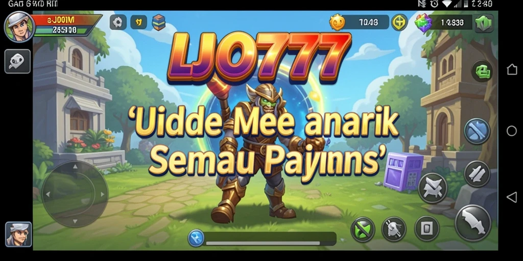 Tampilan gameplay LJO777 yang menarik dan interaktif.