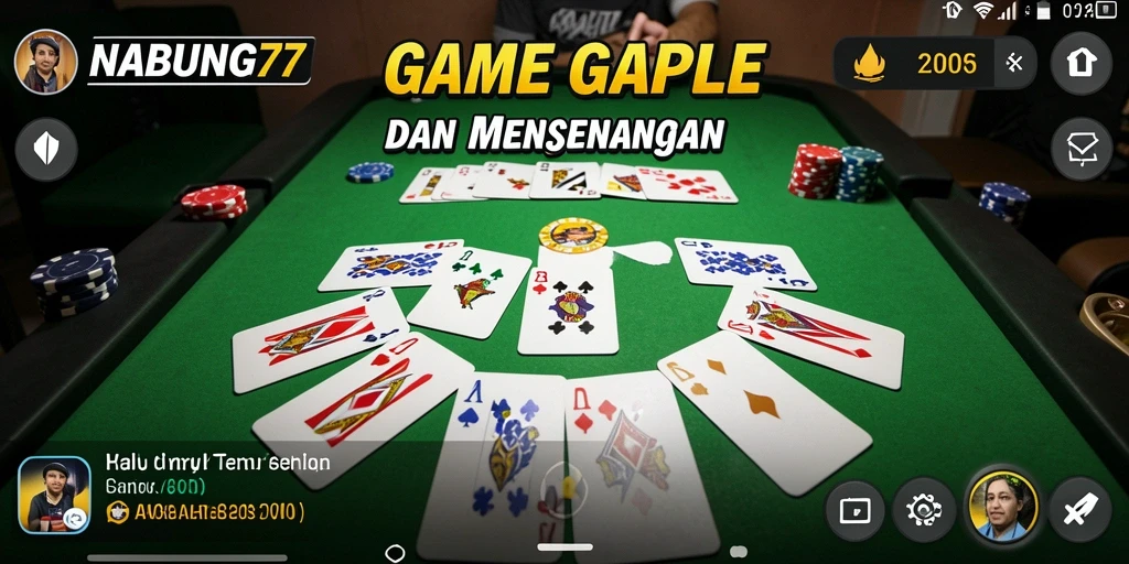 Tampilan gameplay NABUNG77 yang seru dan interaktif