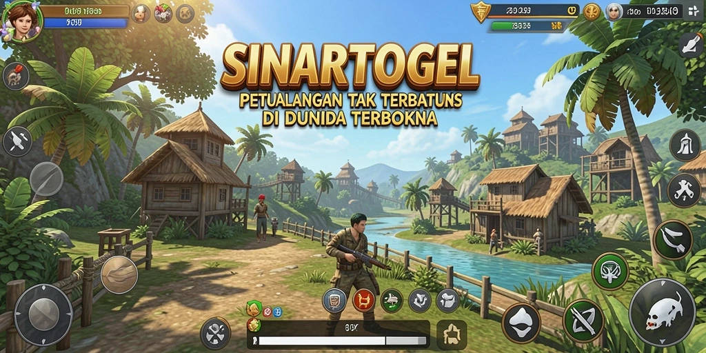 Gameplay SINARTOGEL menampilkan eksplorasi dunia terbuka yang luas.