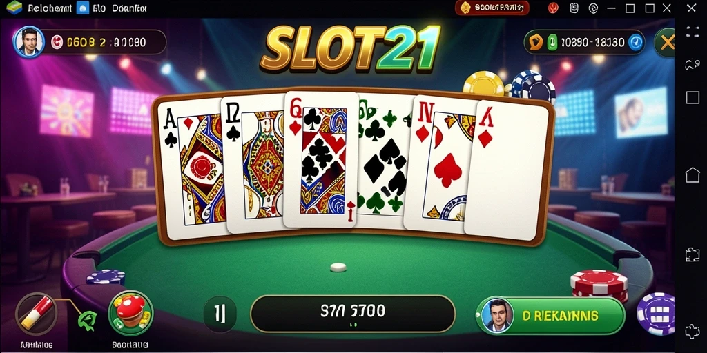 Screenshot gameplay SLOT21 yang menampilkan keseruan bermain Domino.