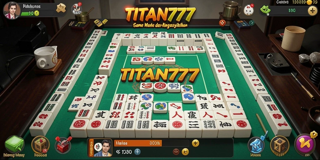 Gameplay seru dan menarik dari TITAN777 Mahjong.